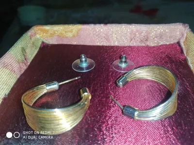 Серьги простые бюжетерия 1
