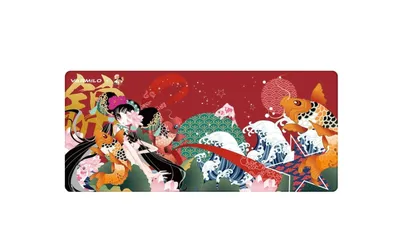 Varmilo Peony Desk Mat XL gilamchasi 1