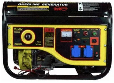 (Dvigatel/Generator) 3,5 kVt gaz-benzinli elektr stansiyasi TEXA-33002 1