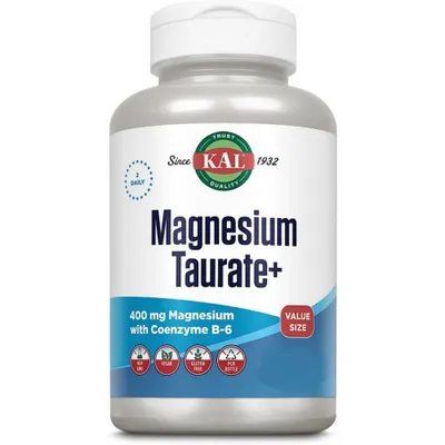 Таурат магния 400 мг 180 таблеток KAL Magnesium Taurate из Америки