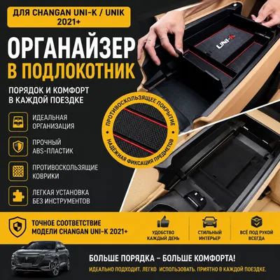 Changan UNIK 2023, 2024 для Центральный органайзер 1