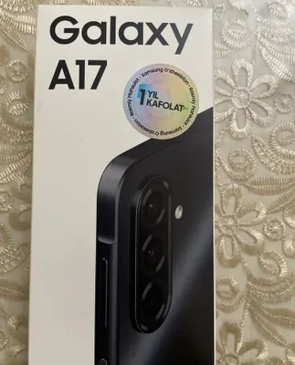 Galaxy A17 qora rang 1
