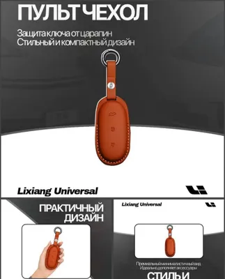 Кожаный чехол для пульта Lixiang от «LixiangShop» 1