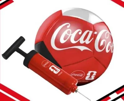 Coca cola futbol to‘pi + nasos