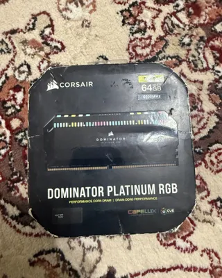 Corsair Dominator 64 ГБ (2×32 ГБ) 5600 МГц RGB 1