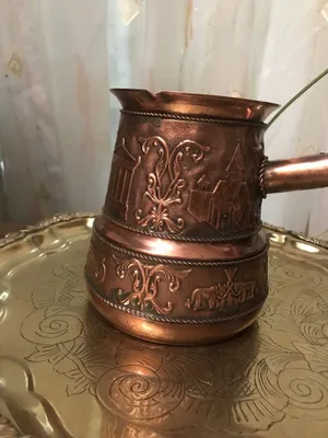 Медная турка на 2л 1