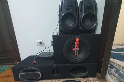 Акустика Pioneer, усилитель, сабвуфер, центральная колонка 1