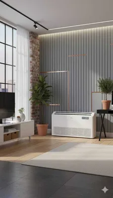 Midea YUKA-24, 24 000 BTU pol va shift konditsioneri, yangi model 1