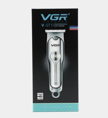 Машинки компании Vgr для стрижки волос и бороды разных типов 1