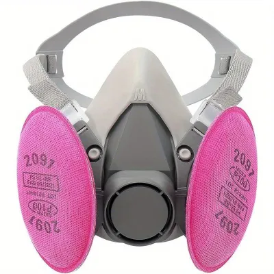 Chang va gazdan himoya qiluvchi yangi respirator, kafolat bor, birinchi qo‘ldan 1