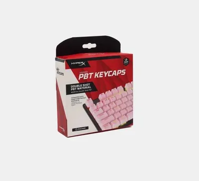 ^ Рассрочка на Кейкапы HyperX PBT Keycaps Full Key Set, RU - Pink 1