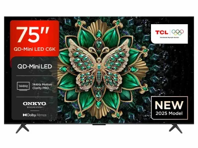 Tcl 75C6K QD-mini-led 144hz 1