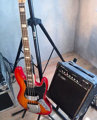 Gitara kombousilnik va jaz-bas