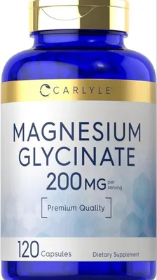 Магний глицинат magnesium glycinate 200mg 120 cap USA 1
