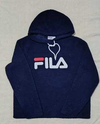 FILA Флисовое Худи для рынка США / Европы. Винтаж. Редкость. 1