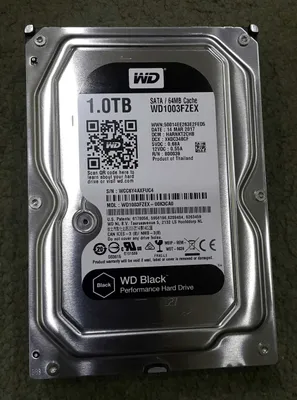 WD "Caviar Black" Высокопроизводительный игровой HDD для настольных ПК 1