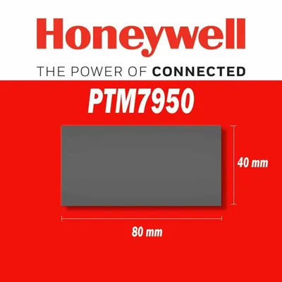 Honeywell PTM7950 faza o‘zgaruvchan termoprokladkasi 40*80*0.2 mm