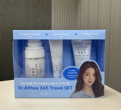 Dr. Althea 345 мини-набор — мист, крем и сыворотка 1
