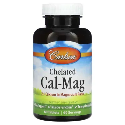 Carlson, kalsiy va magniy, 60 tabletka 1