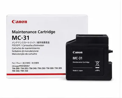 ! Canon Maintenance Cartridge MC-31 ishlatilgan siyohlar konteyneri 1