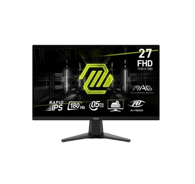 MSI 27" Mag 275F monitori, Rapid IPS, 0.5 ms, 180 Hz, FHD (1920x1080) 1
