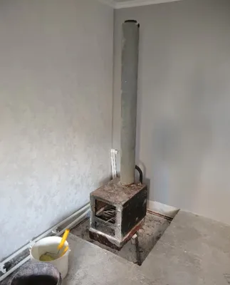 Газовая печь для отопления