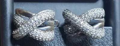 Серёжки серебряные. 1
