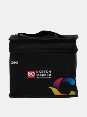 Deli 70806/60 sketcing uchun markerlar, 60 ta rang, original !!! 1