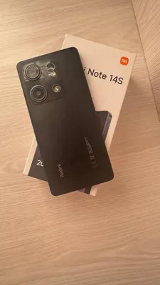 Redmi Note 14S 8/256GB, чёрный 1