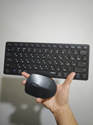 Клавиатура Rapoo E9050G и мышь Rapoo M100 Silent