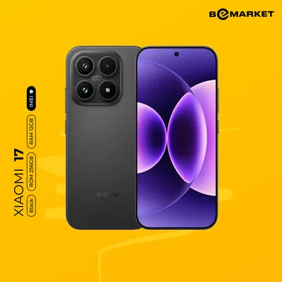 Xiaomi 17, Black, 12/256 GB