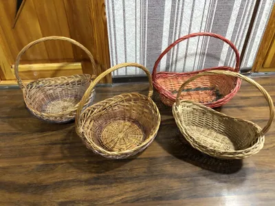 Корзины плетенные 1