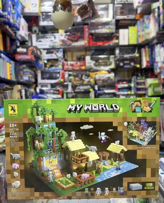 Лего Конструктор для детей MY WORLD 1