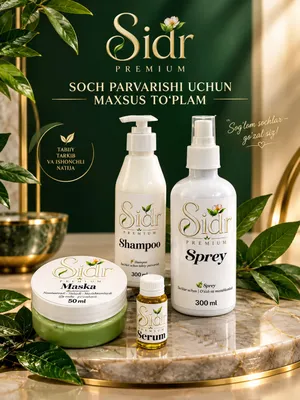 Soch oʻstirishga profissional nabor