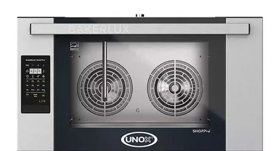 Drenaj teshigiga ega UNOX XEFR-04EU-ELDV-DR konveksion pechi