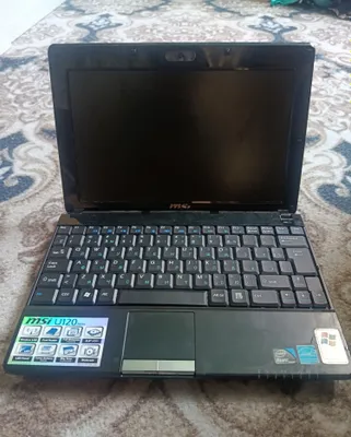 MSI netbuk sotiladi, hammasi a’lo ishlaydi, internet yo‘q, kerak f 1
