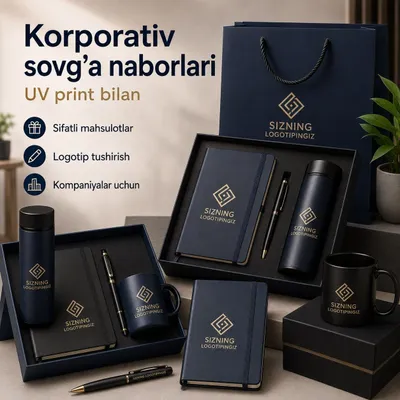 Biznes naborlar UV print / Наборы с логотипом 1