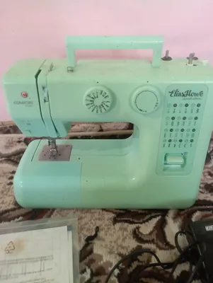 Швейная машина, работающая на электричестве 1