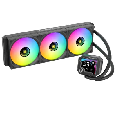 CPU uchun suvli sovutish tizimi LOVINGCOOL AK-03 360 ARGB digital 1