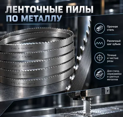 Yuqori aniqlikdagi metall kesish uchun professional lentalar(Germanya) 1