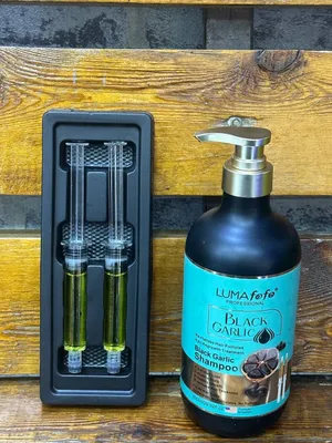 Black Garlic Shampoo + zardob