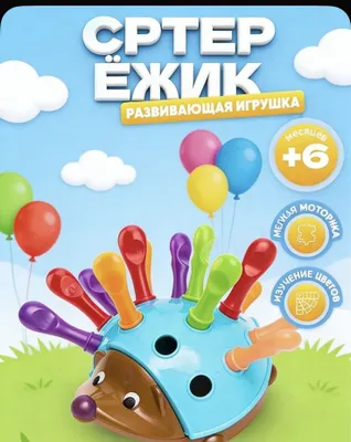 6+ yosh uchun «Tipratikan» saralagich, rivojlantiruvchi o‘yinchoq 1