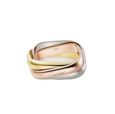 NEW Кольцо Cartier Trinity Cushion-shaped classic model