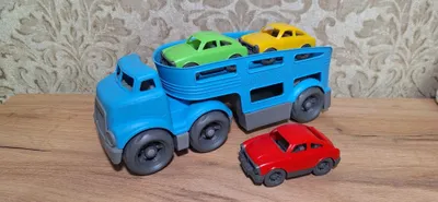 Машинка автовоз + 3 автомобиля 1