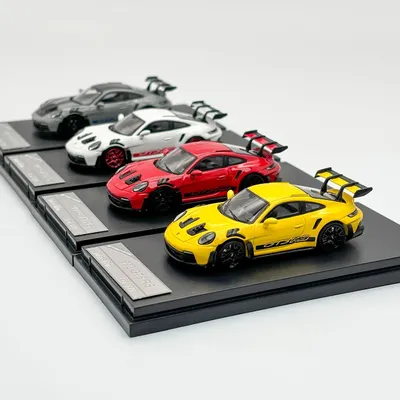 1:64 Porsche 992 GTS avtomobil modeli / Porsche mashinalari 1