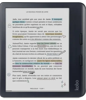 Электронная Книга Kobo Libra Colour 1