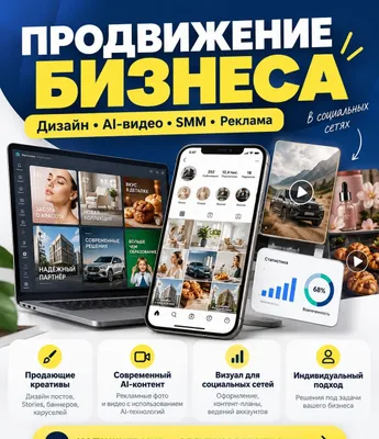 SMM, таргетированная реклама, AI, продвижение 1