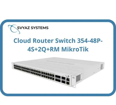 Mikrotik Cloud Router Switch 354-48P-4S+2Q+RM kommutatori