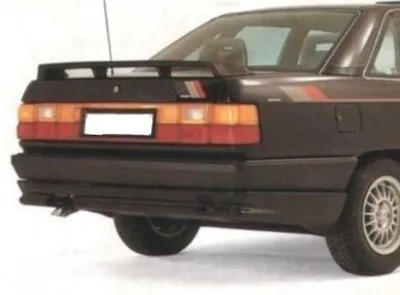 AUDI 100/200/2000/5000 C3 Type 44 Quattro uchun ZENDER/TRESER MAHAG spoyleri 1