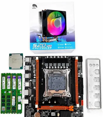 Byudjetli o‘yin kompyuteri to‘plami X99 + Xeon 2673v3 + 16 GB operativ xotira + RGB kuleri 1